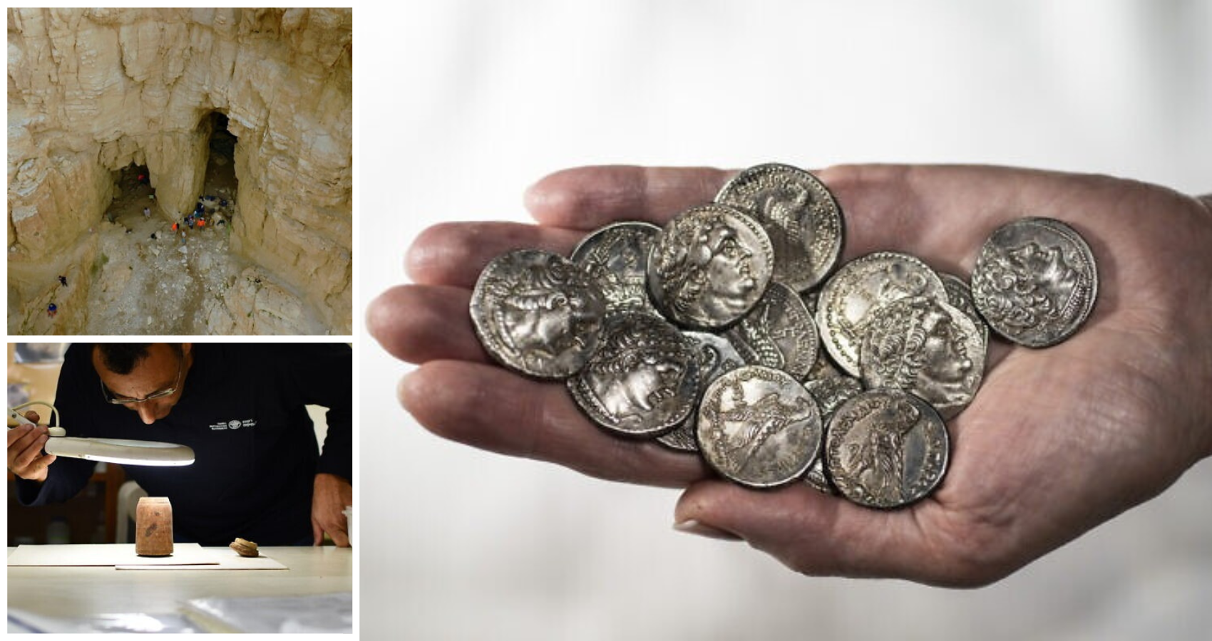 2,200-year-old coin hoard gives hard proof of Book of Maccabees, say archaeologists