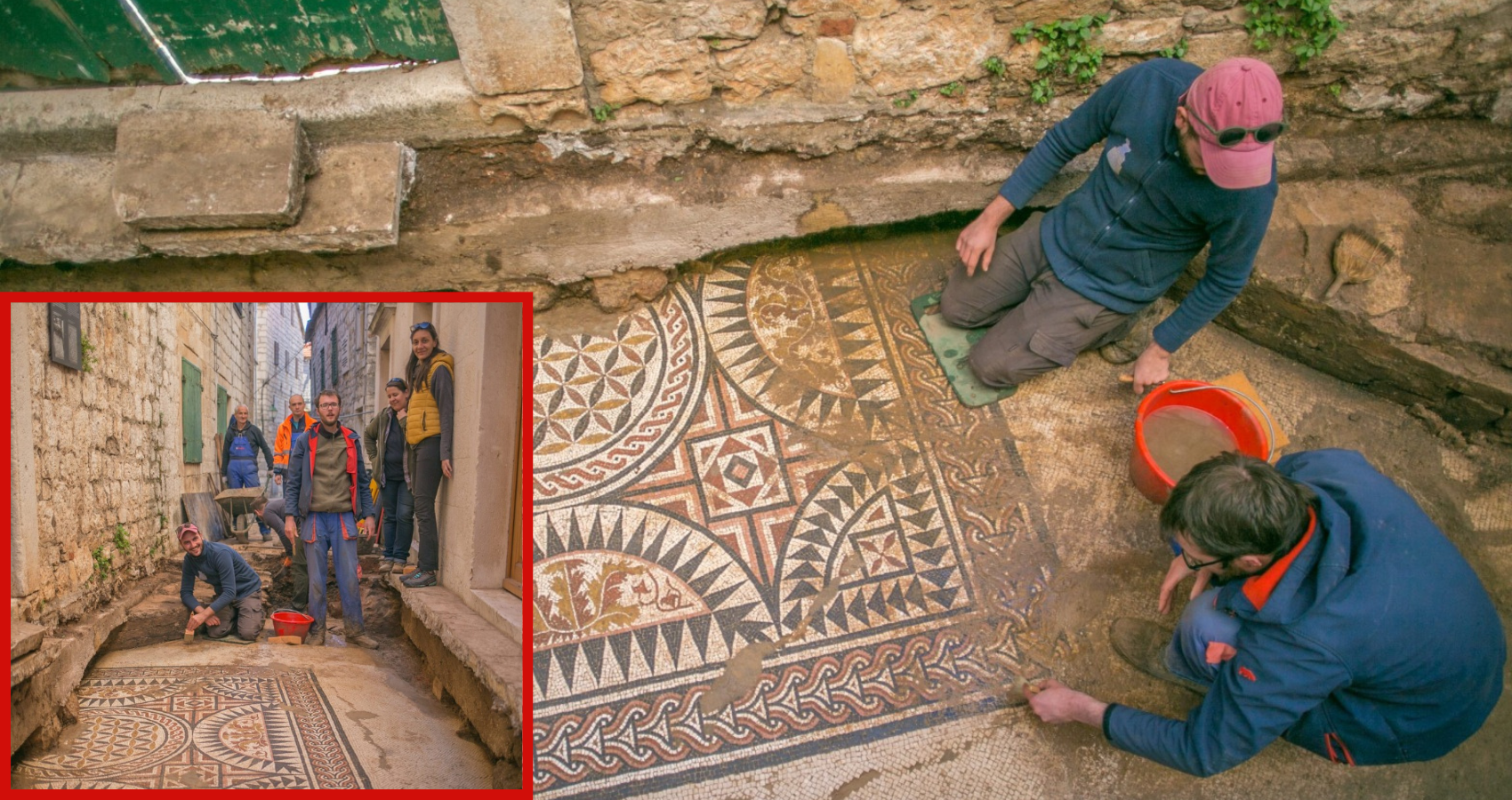 These Stunning Roman Mosaics Were Hidden Under Croatian Streets