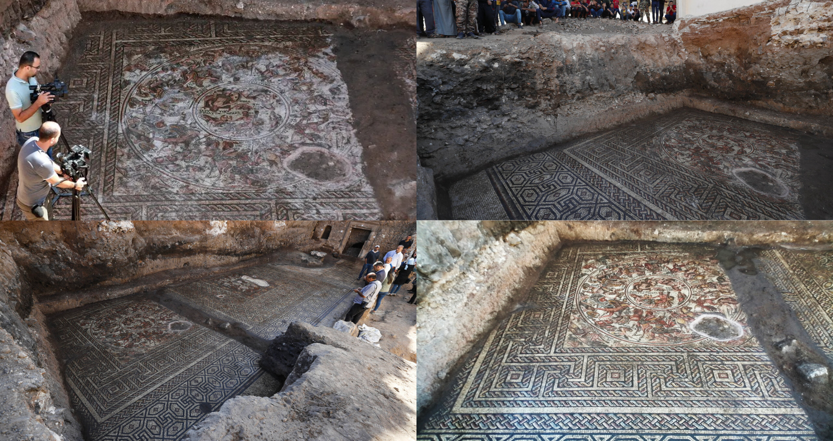 Syria digs up ‘rare’ Roman mosaic in former rebel stronghold
