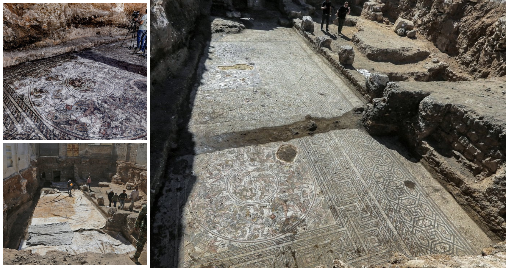 See the Stunning 1,600-Year-Old Mosaic Unearthed in Syria