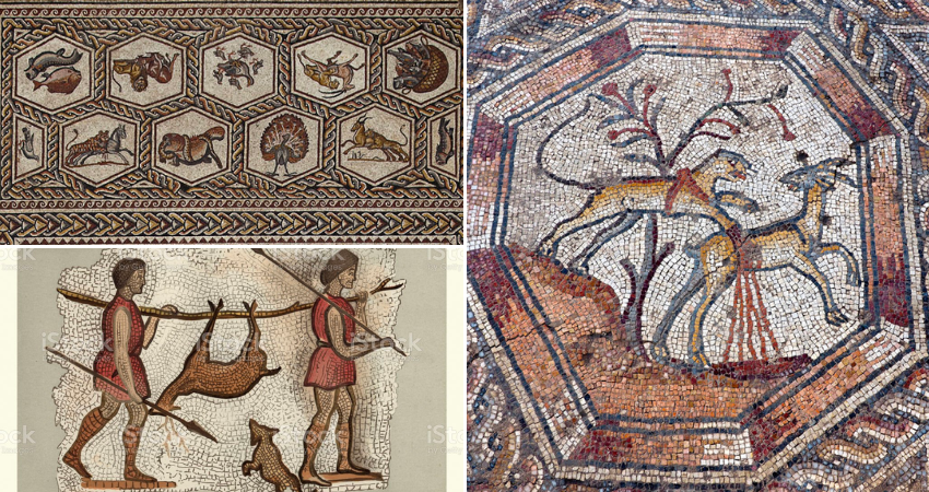Hunter and Hunted. The Roman Mosaic from Lod