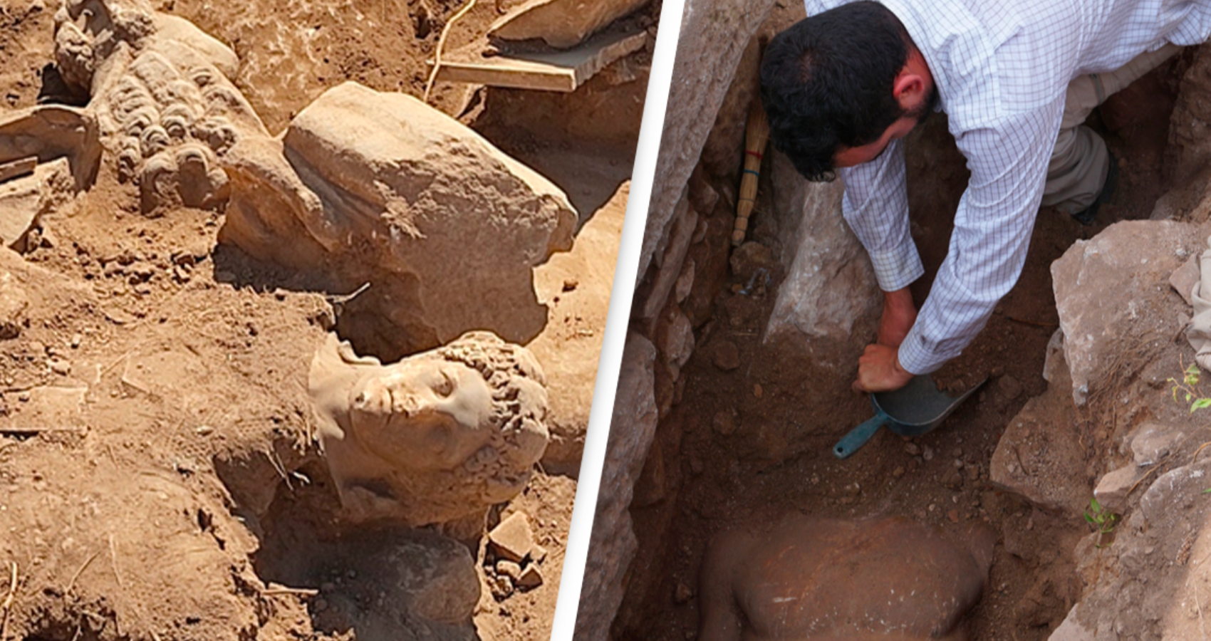 Archaeologists Discovered A Magnificent Hercules Statue That Was More Than 2000 Years Old