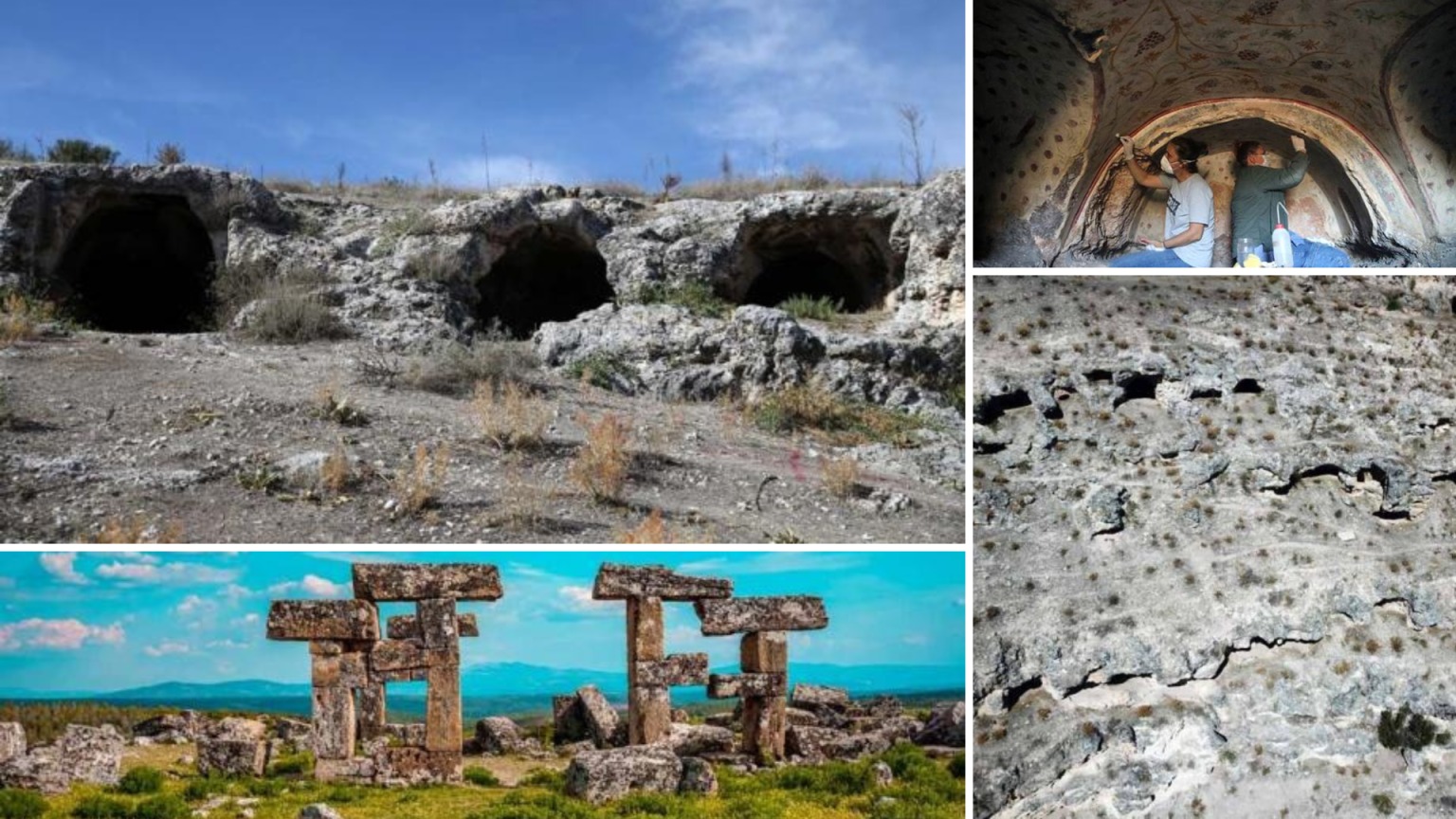 Four Hundred 2,000-year-old Rock Tombs Found in Blaundus, Anatolia