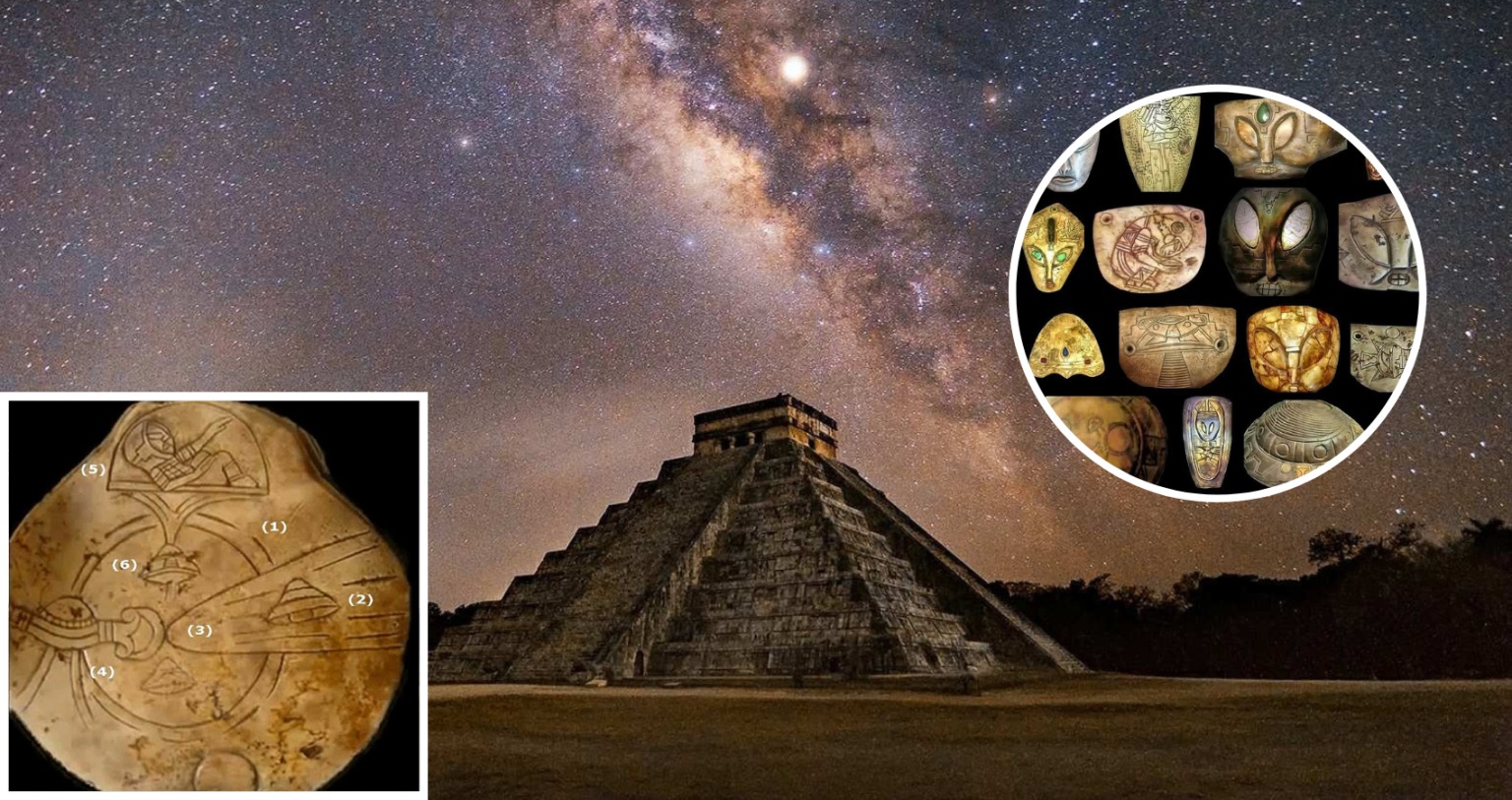 Ancient artifacts found in Mexico would prove Mayan contact with aliens