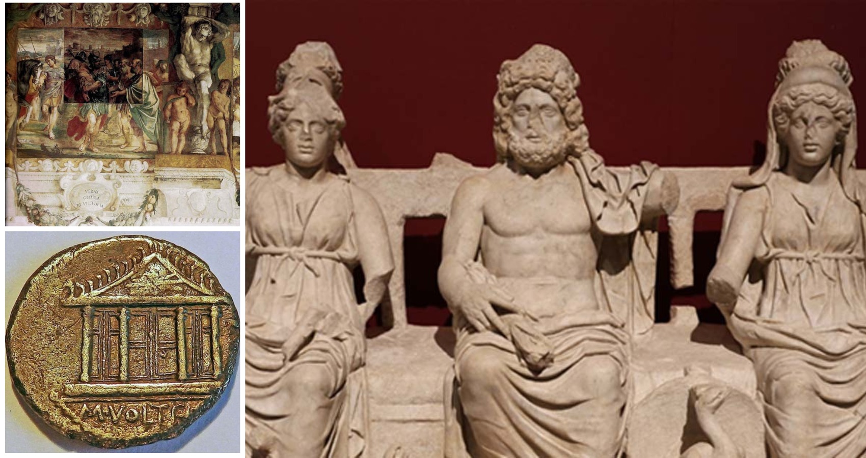 What Was the Significance of The Capitoline Triad to the Roman Pantheon?