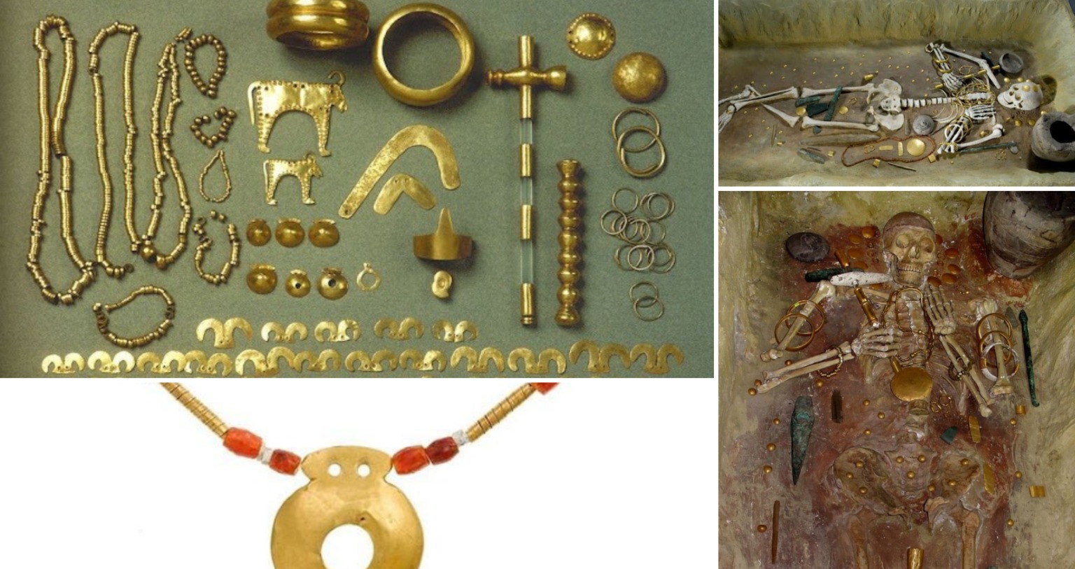 The oldest known gold artifacts are located on the necropolis in Varna, Was Buried 6,500 Years Ago