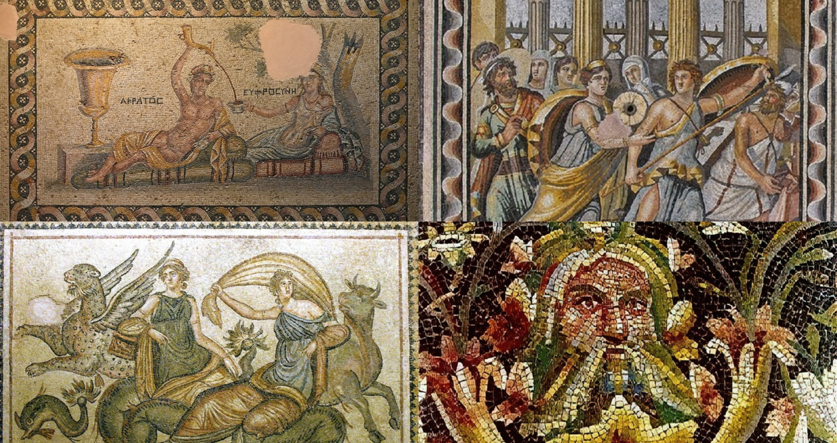 The Stunning Ancient Greek Mosaics of Zeugma