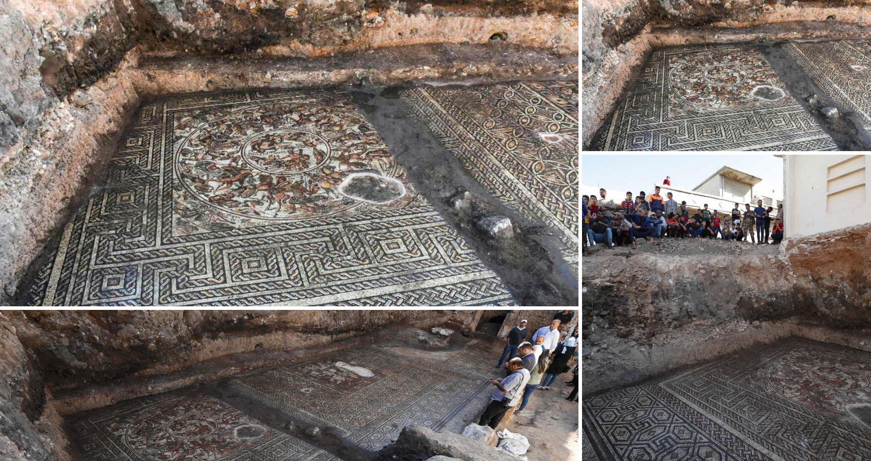 Sensational find in Syria: researchers find mosaic from Roman times (video)