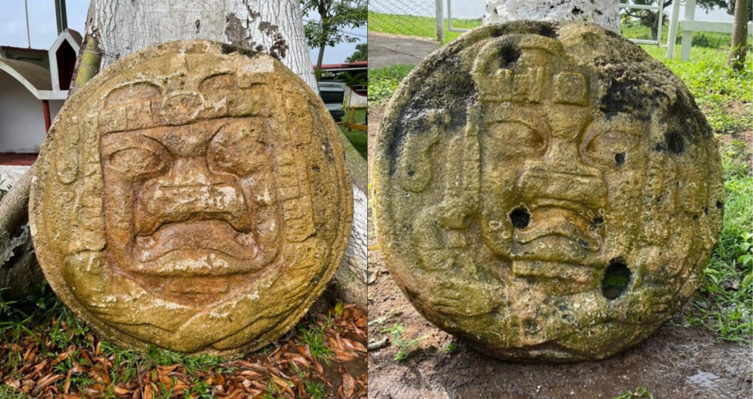 Two 2,500-Year-Old Olmec Reliefs Unearthed in Mexico