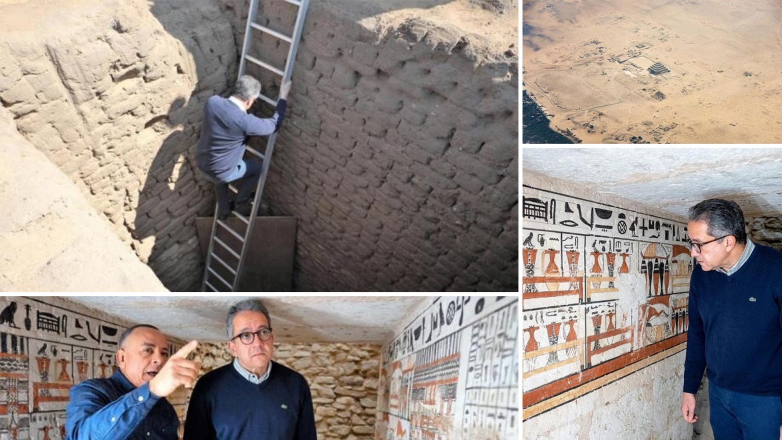 Excavations Unearth Five Stunning 4,000-Year-Old Tombs in Egypt