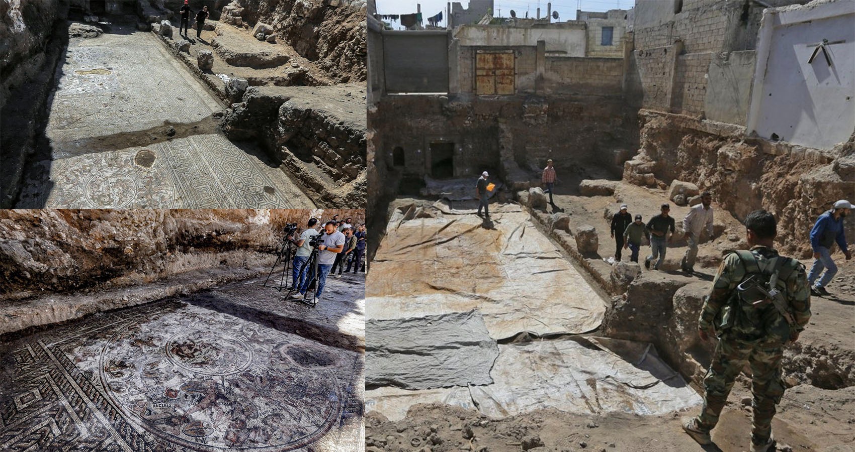 See the Stunning 1,600-Year-Old Mosaic Unearthed in Syria