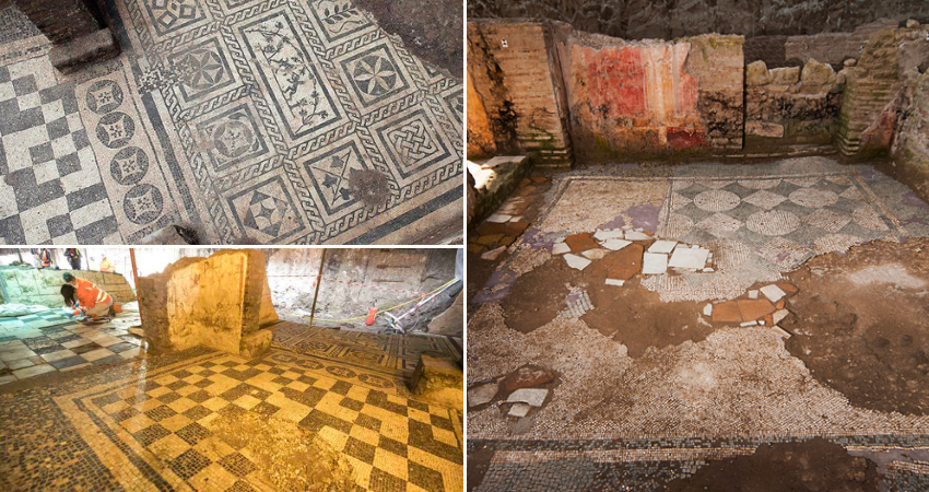 Luxury Domus Found Under Rome’s Subway Stop