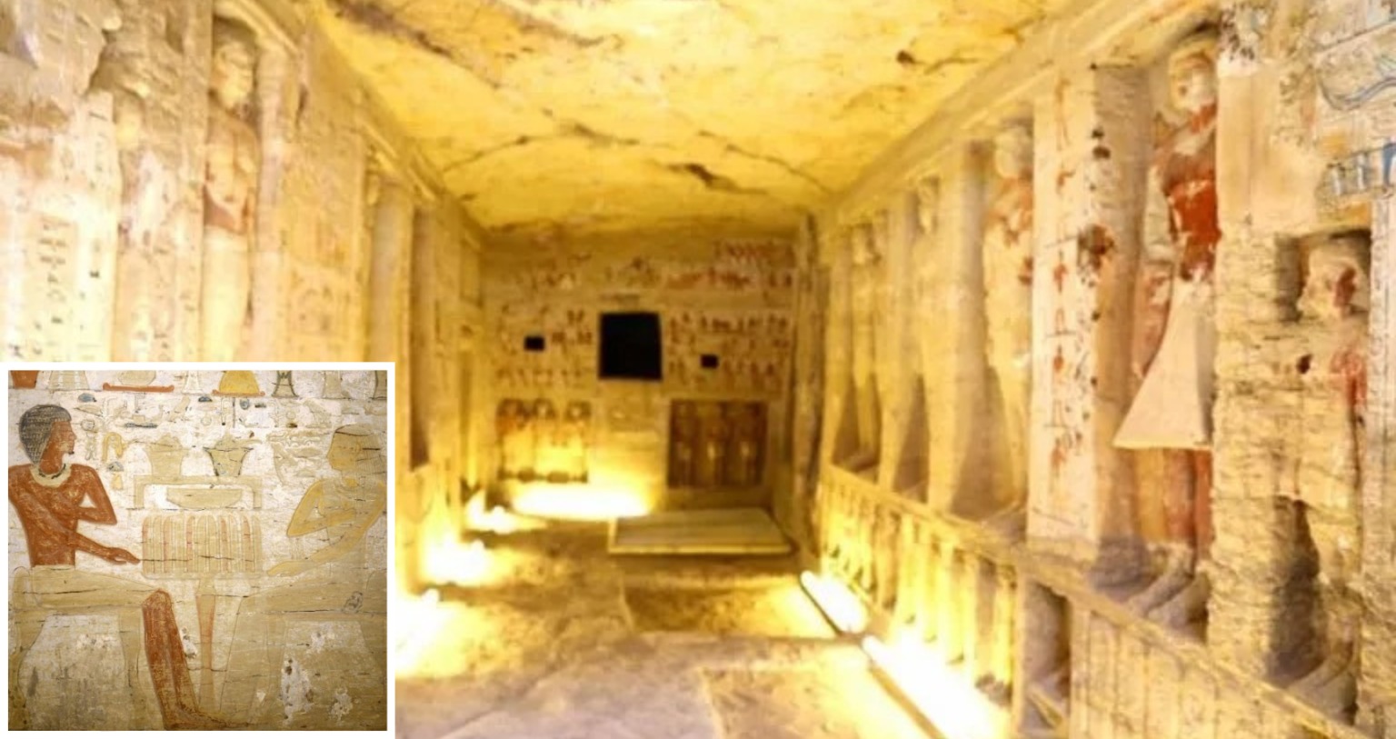 4,400-Year-Old Tomb of ‘Divine Inspector’ with Hidden Shafts Discovered in Egypt