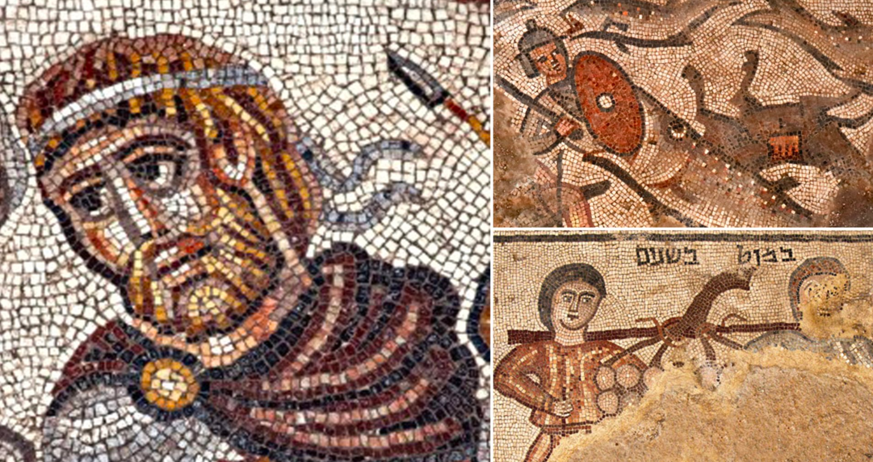 Mosaics with Old Testament Scenes Revealed in Roman-Era Synagogue in Israel