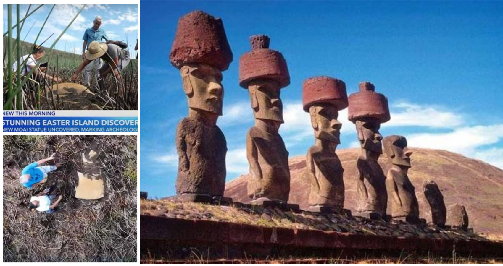 New Moai Statue Found on Chile’s Easter Island Excites Researchers