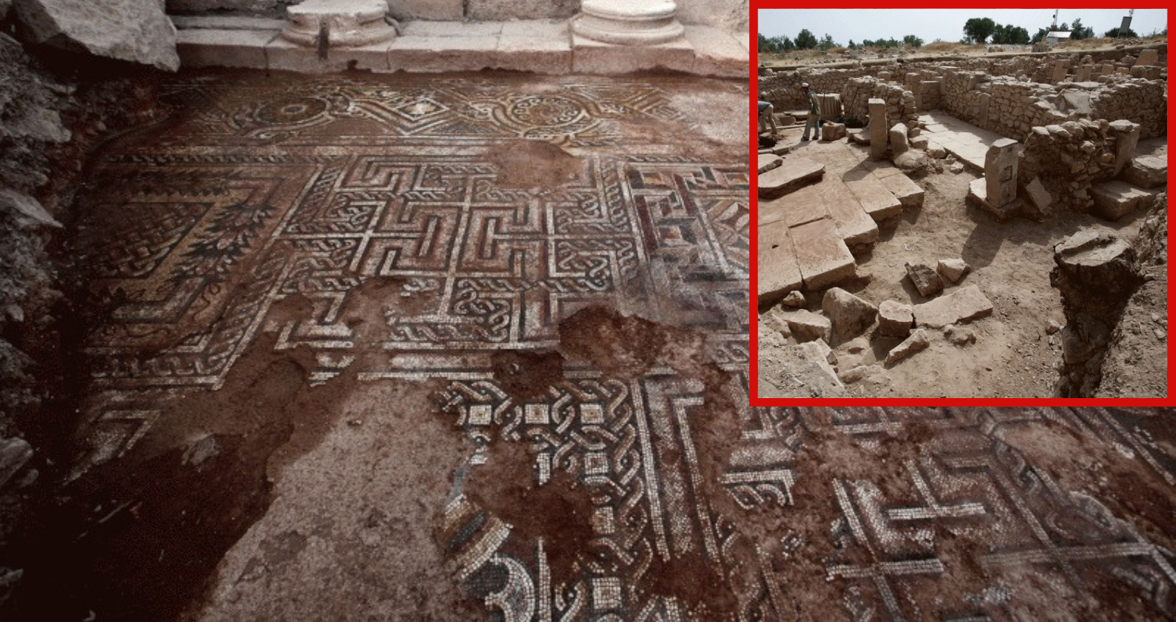 Invaluable ancient Syrian mosaic discovered