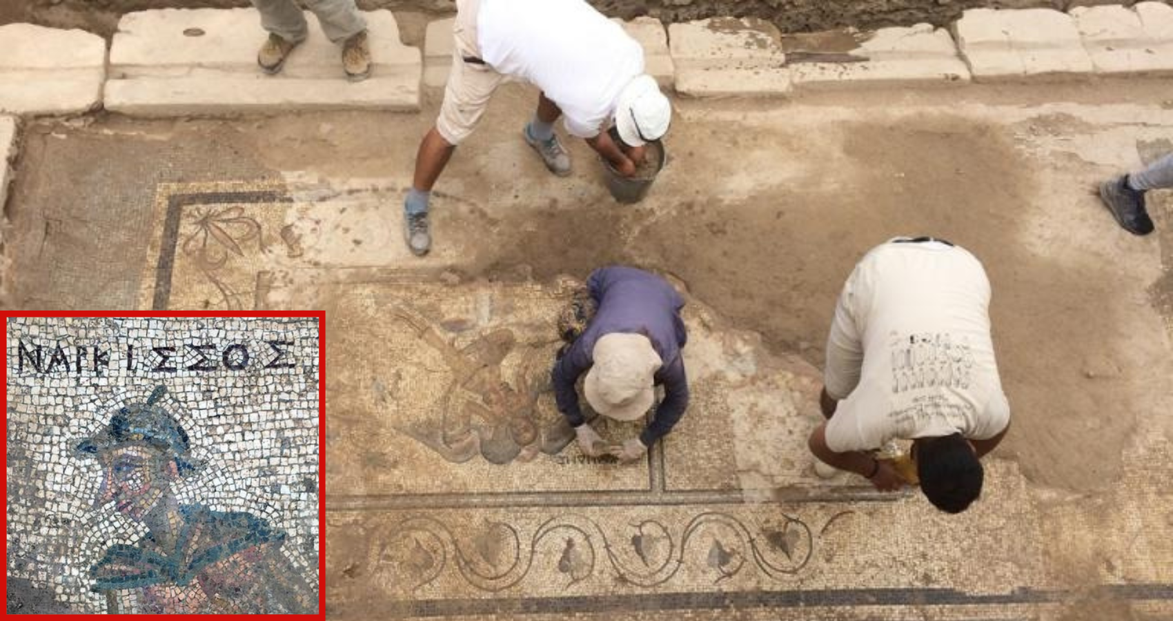 Nebraska team discovers ‘extraordinary’ Roman mosaic in Turkey