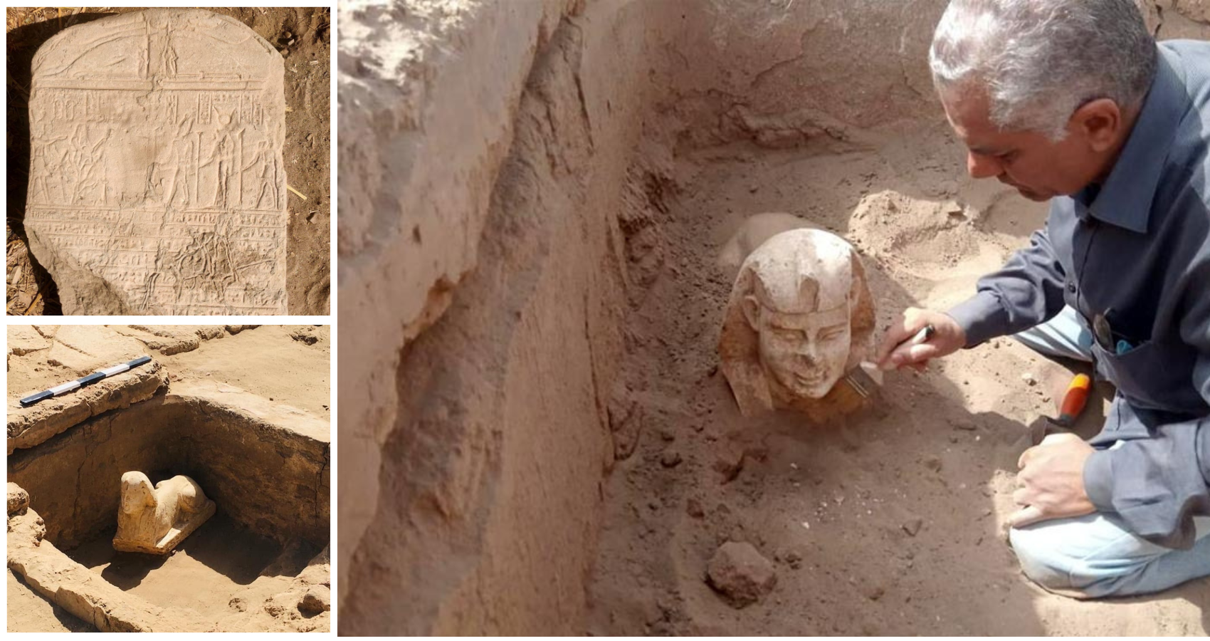 Aww, Archaeologists Have Discovered an Adorable Version of Egypt’s Most Famous Monument: A Miniature Sphinx
