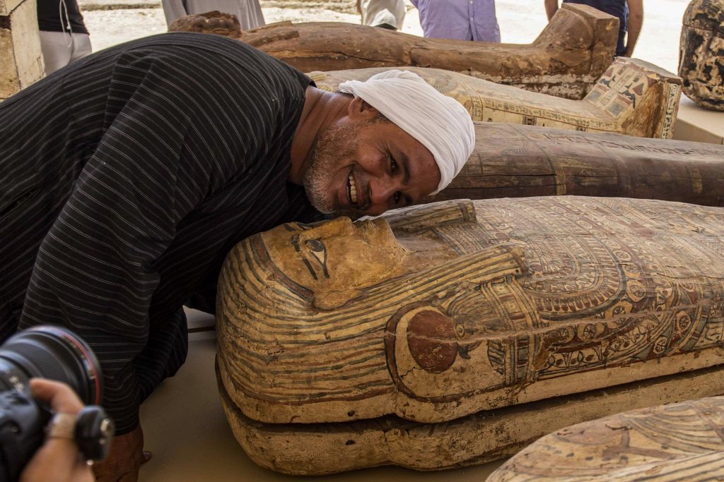 In Pictures: See Images of the Hundreds of Flawlessly Preserved Mummies and Bronze Statues Archaeologists Just Unveiled in Egypt
