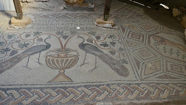 New mosaics unearthed in Hadrianopolis in Turkey