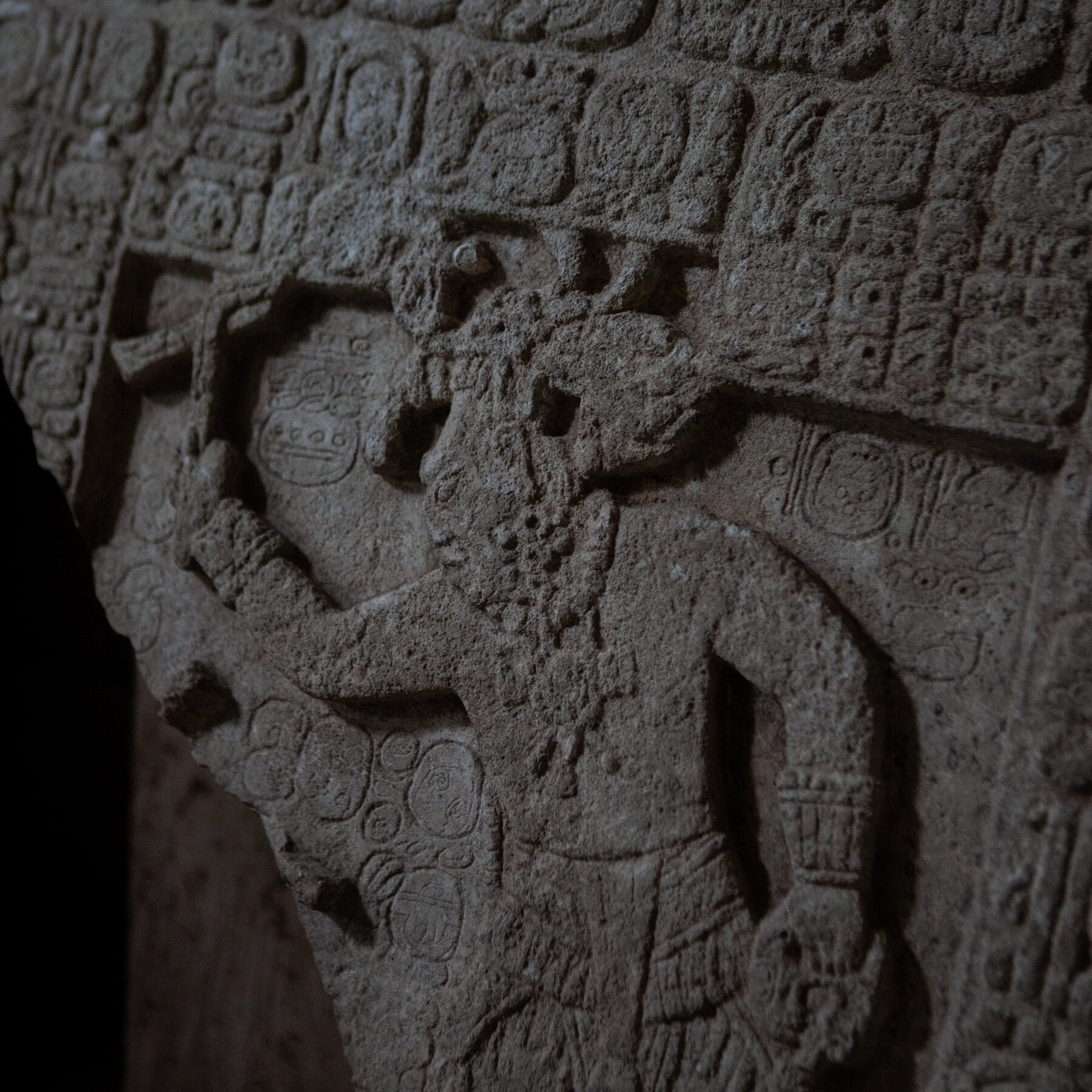 EXCAVATIONS UNCOVER HEADLESS LIFE-SIZE MAYA STATUE