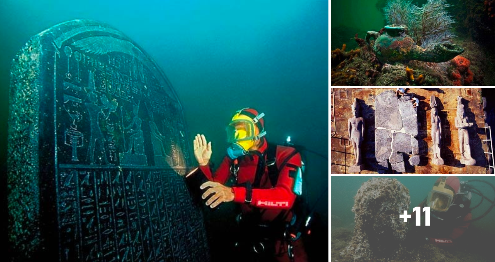 FINDING THE LOST CITY OF HERACLEION: ENCOUNTERING MYTH UNDER THE WAVES